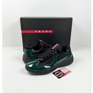 Size 7.5UK/8.5US - Prada Americas Cup Forest Green